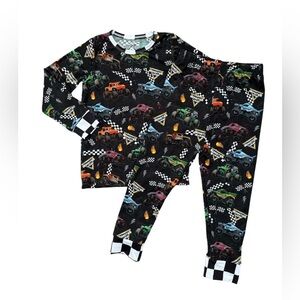 NWT monster jam bamboo pajamas